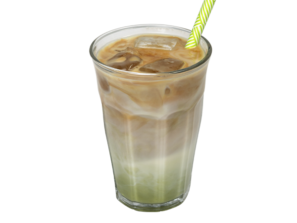 Dirty Iced Matcha Latte Soja
