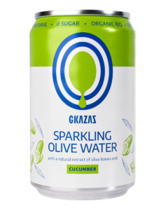 Sparkling Olive Water Cucumber