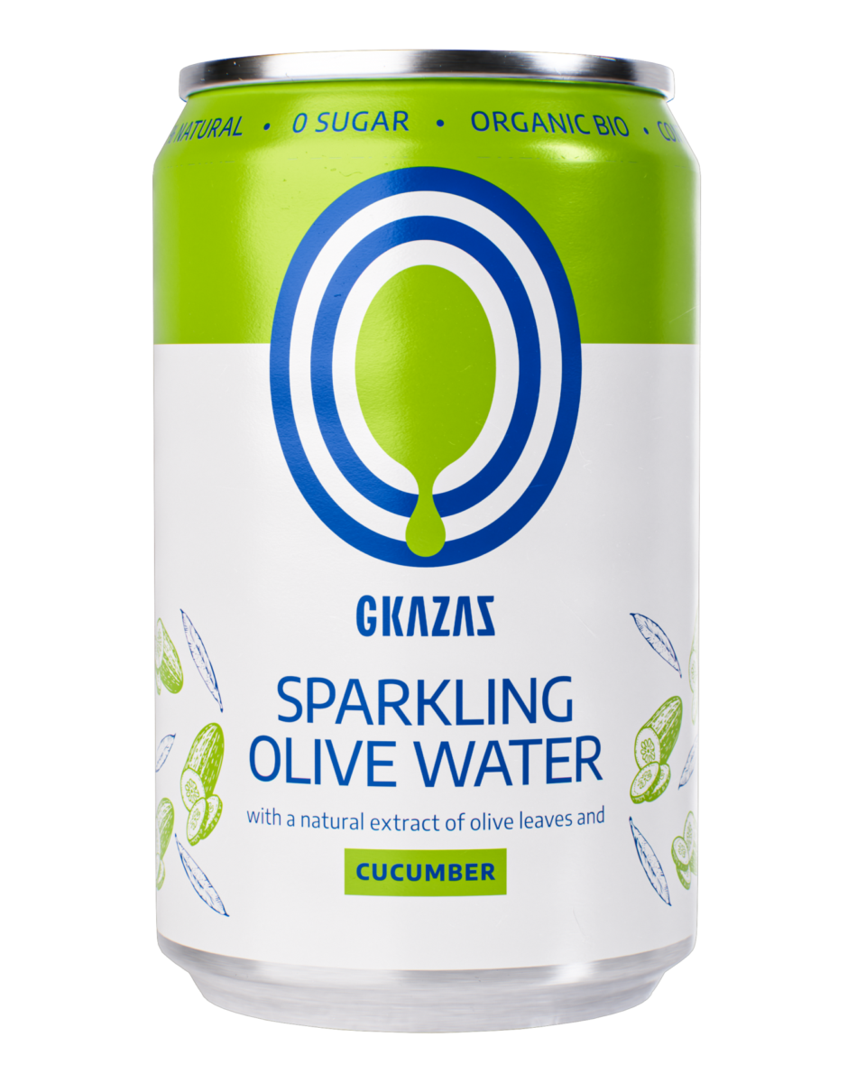 Sparkling Olive Water Cucumber