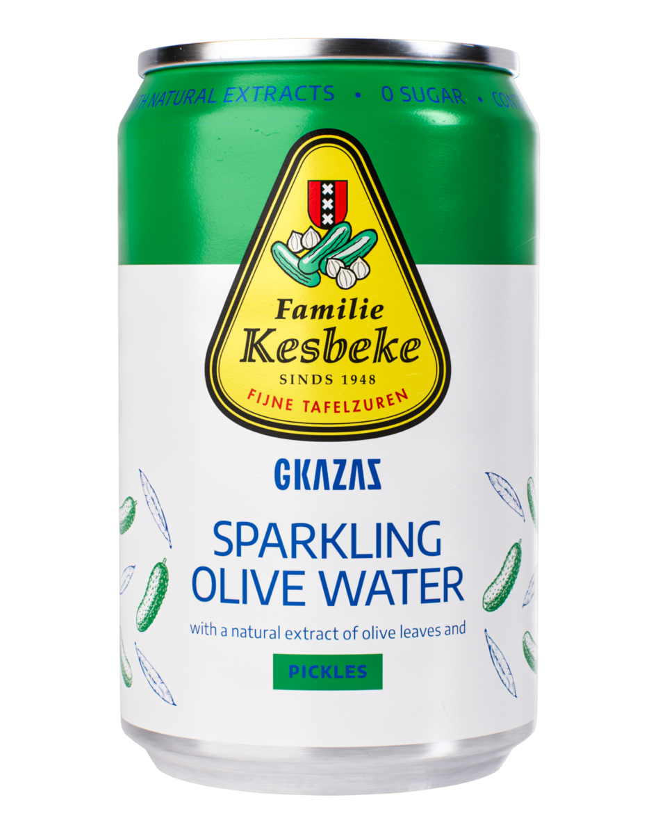 Sparkling Olive Water Pickles